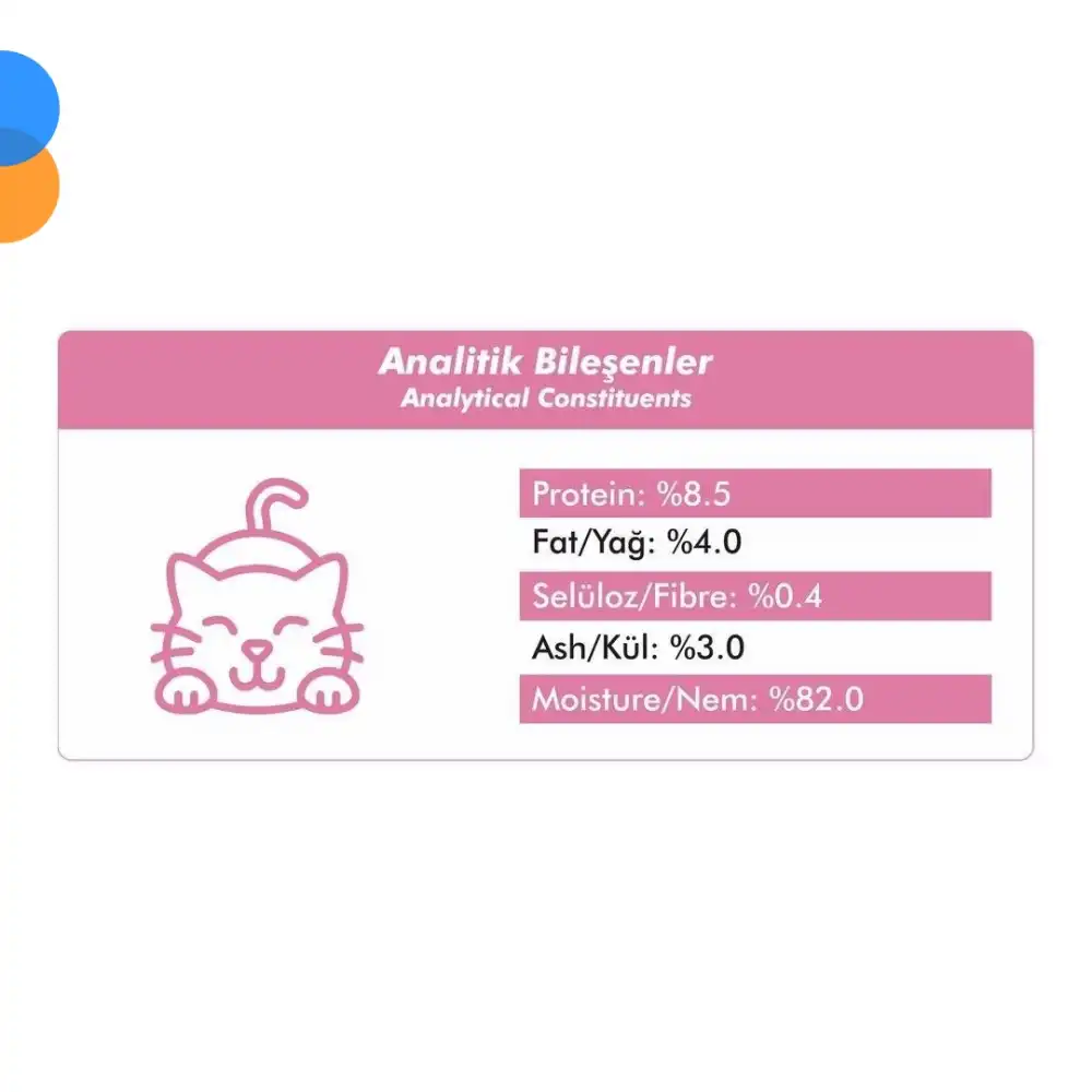 Foodline Tavuklu Yavru Kedi Konservesi 400 Gr x 6 Adet