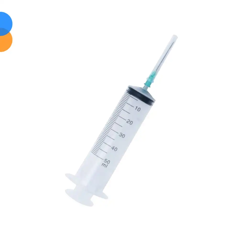 Genject 50ml 3P (Contalı) 3P Yeşil İğneli Enjektör 50li Kutu