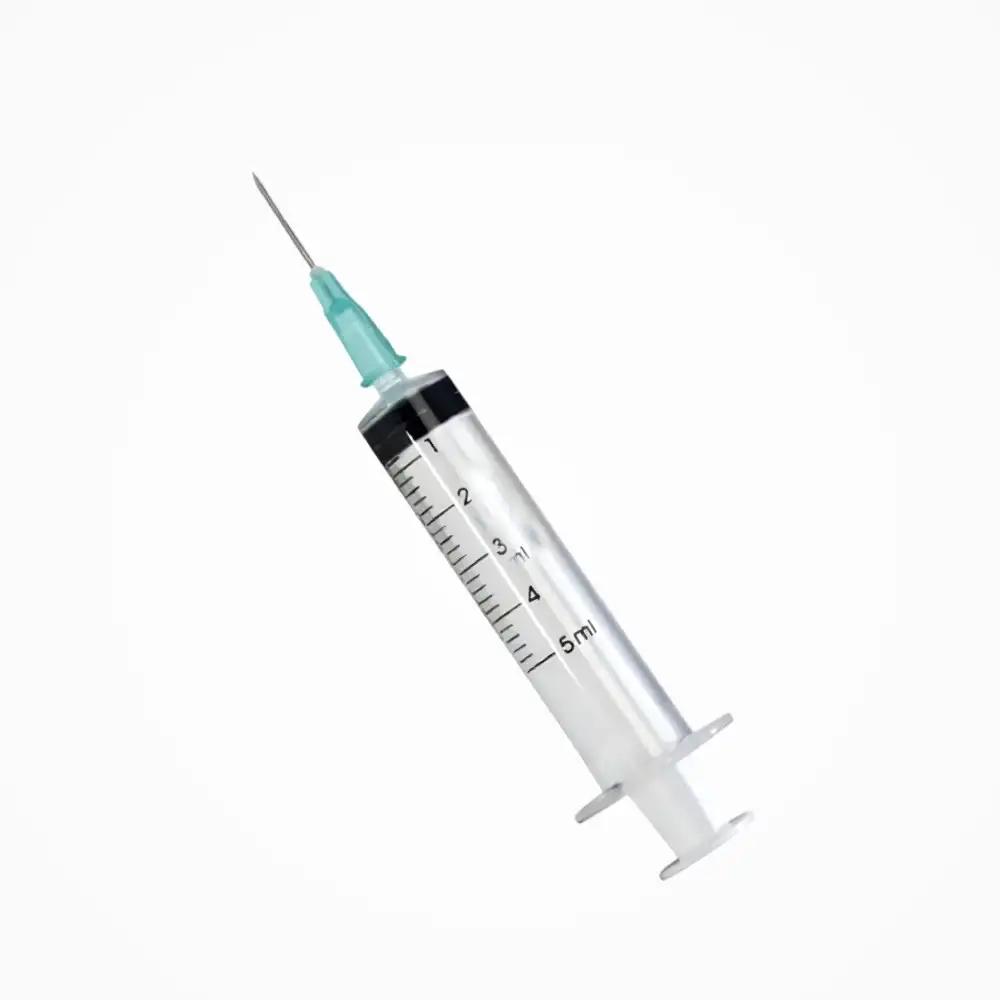 Genject 5cc Enjektör 3P (21G/16mm) Kısa Uç Yeşil 250li Kutu