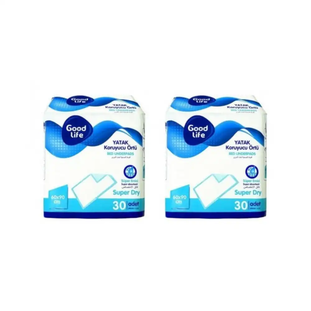 Good Life Yatak Koruyucu 60x90cm - 60 Adet - 2 Paket