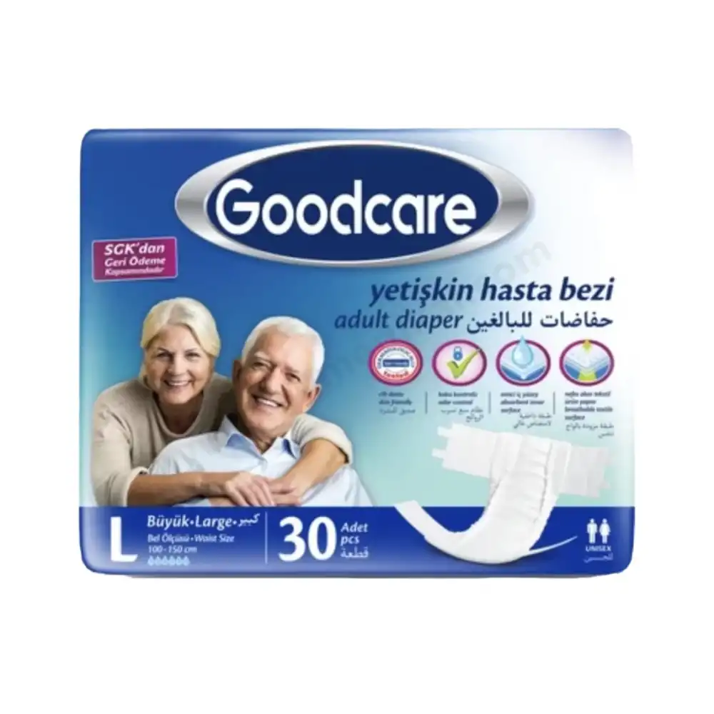 Goodcare Yetişkin Hasta Bezi Large (L) 30lu