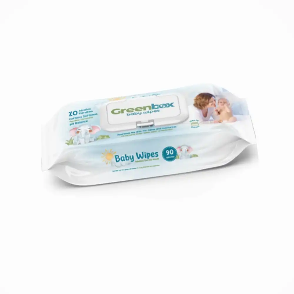 Greenbox Bebeklere Özel Islak Mendil 90lı Paket