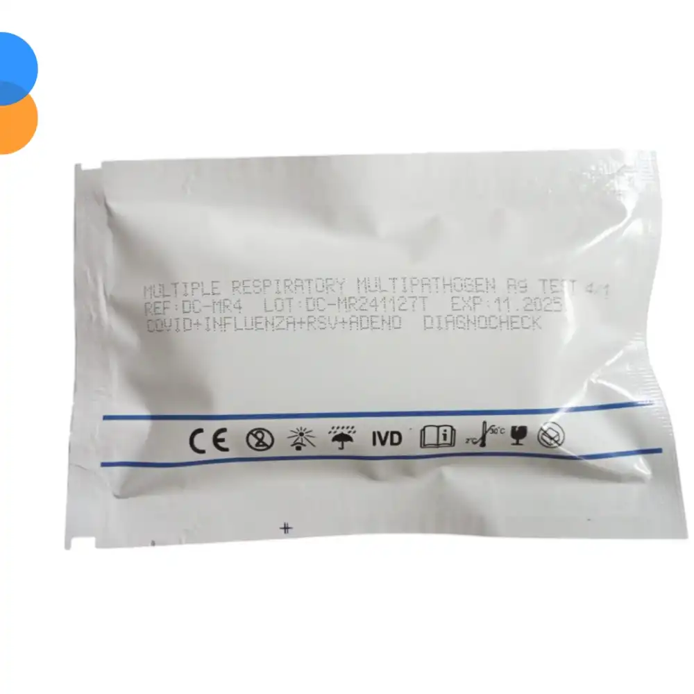 İnfuenza - Sars - Covid - RSV Test Kiti - 1 Adet Kit Seti