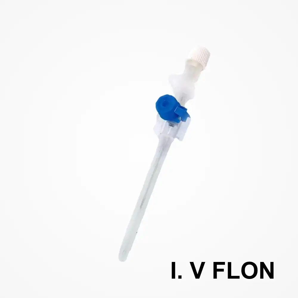 IV FLON Branül (İntraket) Mavi 22G - 100lü Kutu