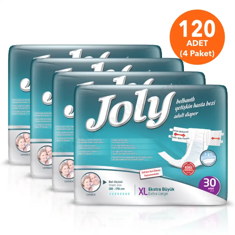 Joly Hasta Bezi X Large Büyük Boy (XL) 120 adet