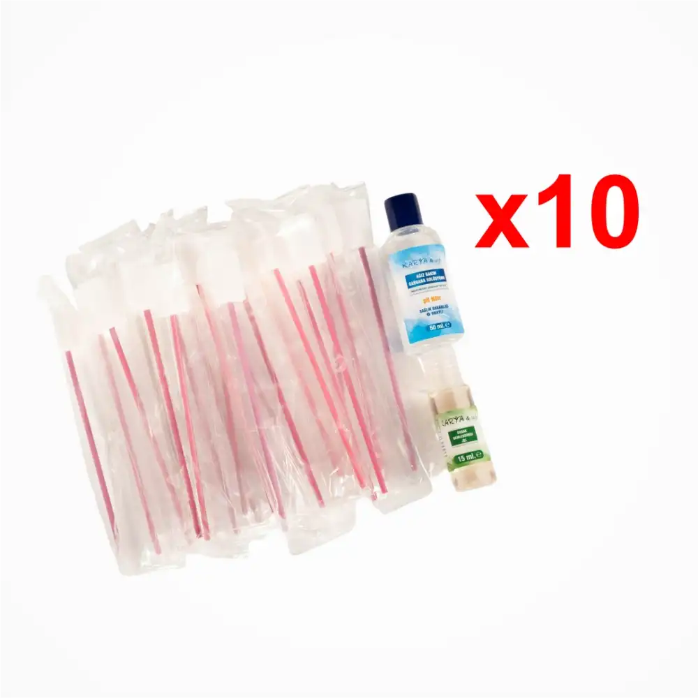 Karya Ağız Bakım Seti Poşetli 20li Paket - 10 Paket