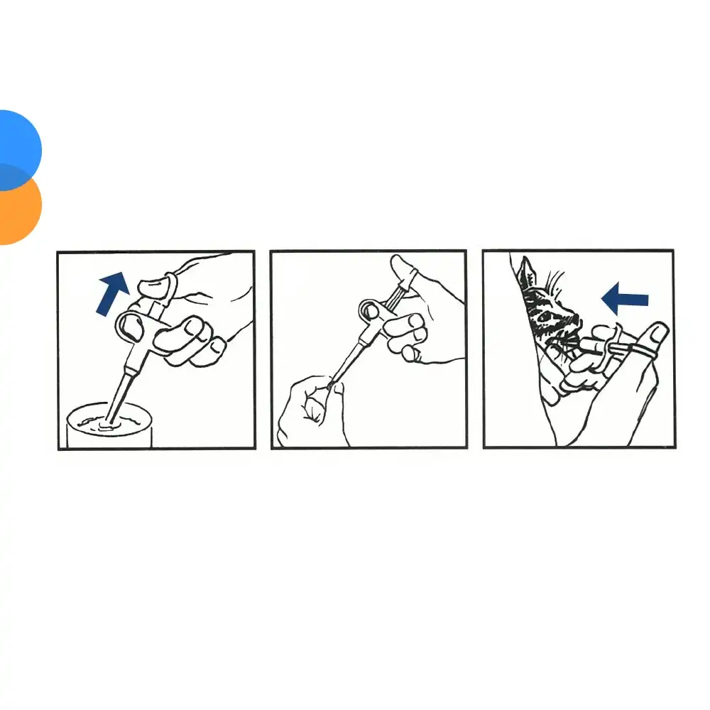 Kedi Köpek Hap Yutturma Enjektörü