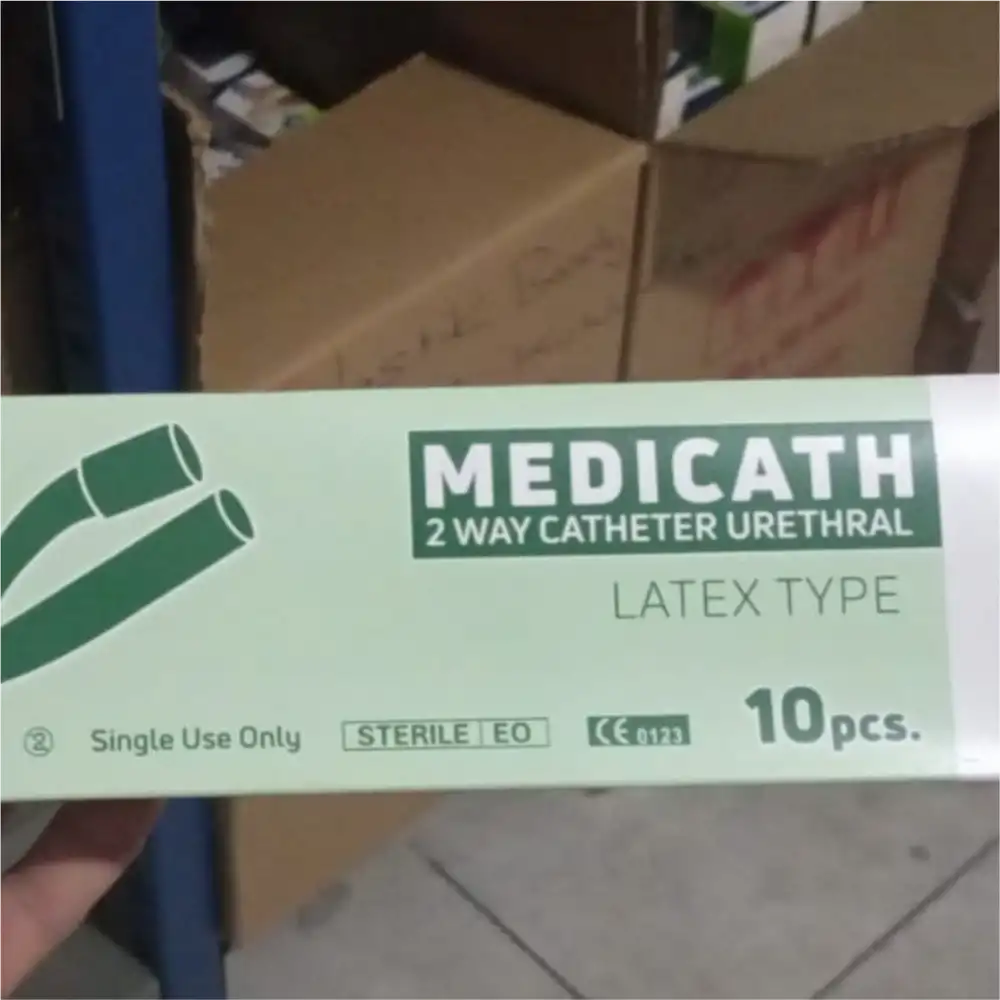 Medicath 2 Yollu Foley Latex Sonda No: 18 FR - 10lu Paket (SKT: 02/2026)