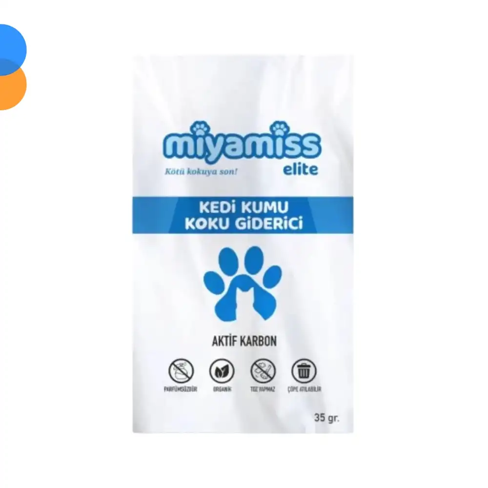 Miyamiss Kedi Kumu Koku Giderici Coconut 125 Adet + Elite Adet 35gr (STAND HEDİYELİ)