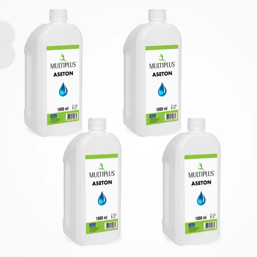 Multiplus Aseton 1 Litre - 4 Adet