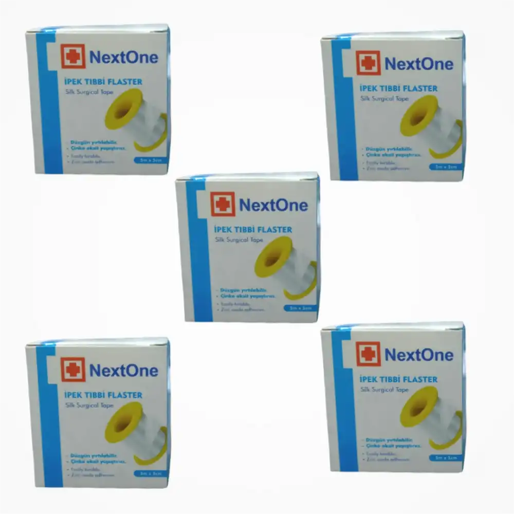 Nextone İpek Flaster 5cm x 5m - 5 Adet