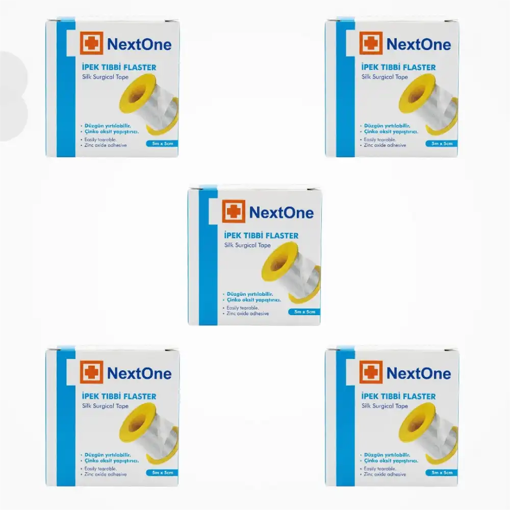 Nextone İpek Flaster 5cm x 5m - 5 Adet