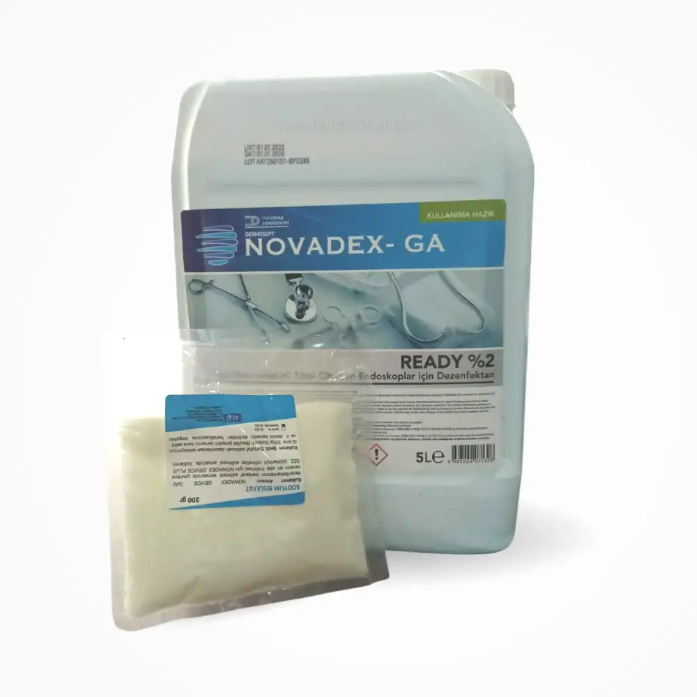 Novadex GA Alet Dezenfektanı (Cidex Muadili) 5 LT