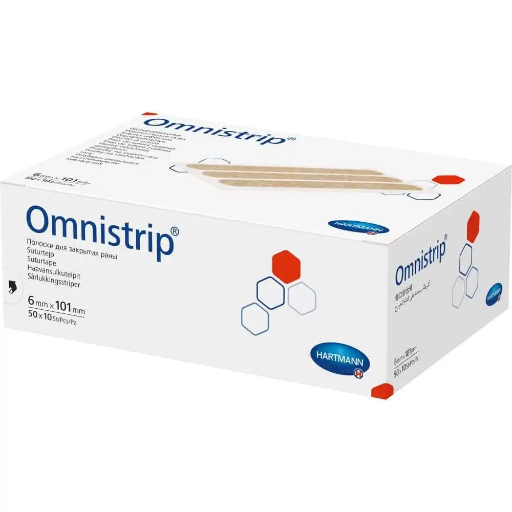 Omnistrip Sabitleyici Bant 6×101 mm Steril 50 adet