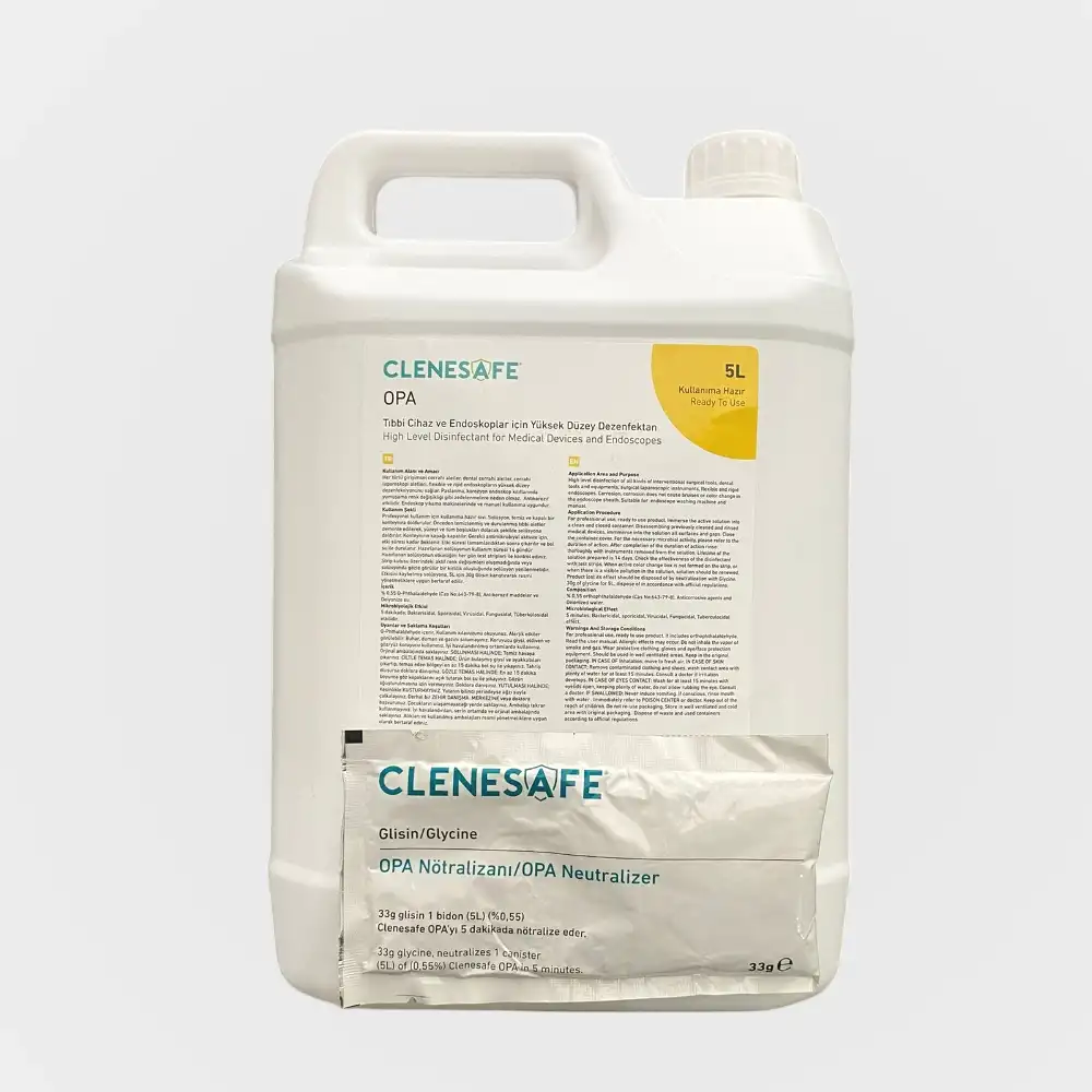 OPA Tıbbi Cihaz ve Endoskop Dezenfektanı 5 LT