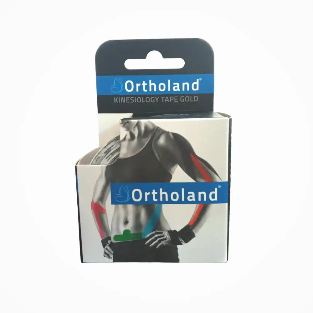 Ortholand Kinesio Ağrı (Sporcu) Bandı 5cmx5m - Gri Kamuflaj