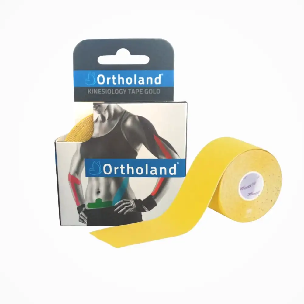 Ortholand Kinesio Ağrı (Sporcu) Bandı 5cmx5m - Sarı
