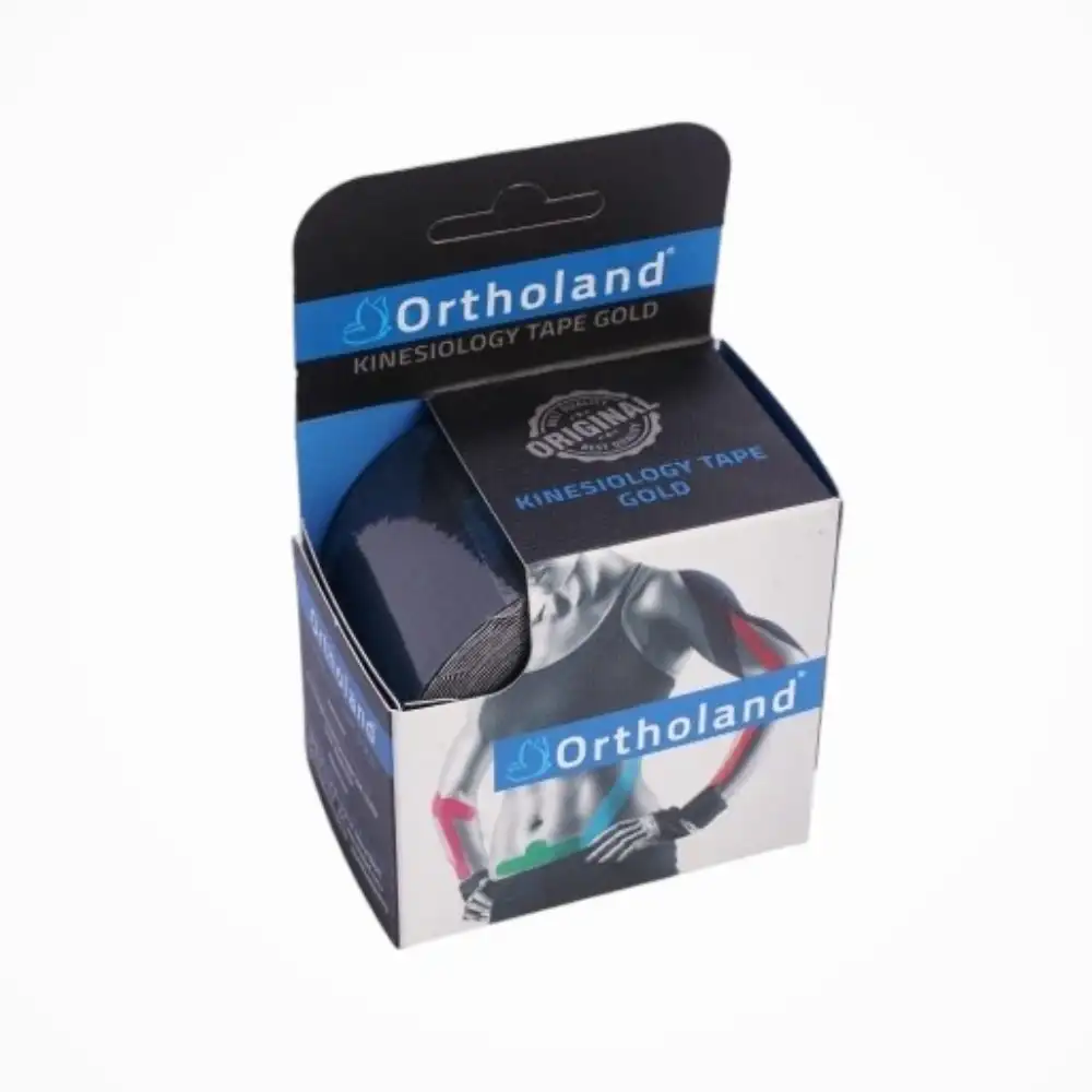 Ortholand Kinesio Ağrı (Sporcu) Bandı 5cmx5m - Siyah