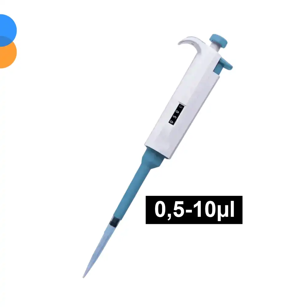 Otomatik Pipet (Mikro Pipet) - 0.5-10µl (Tek Kanallı)