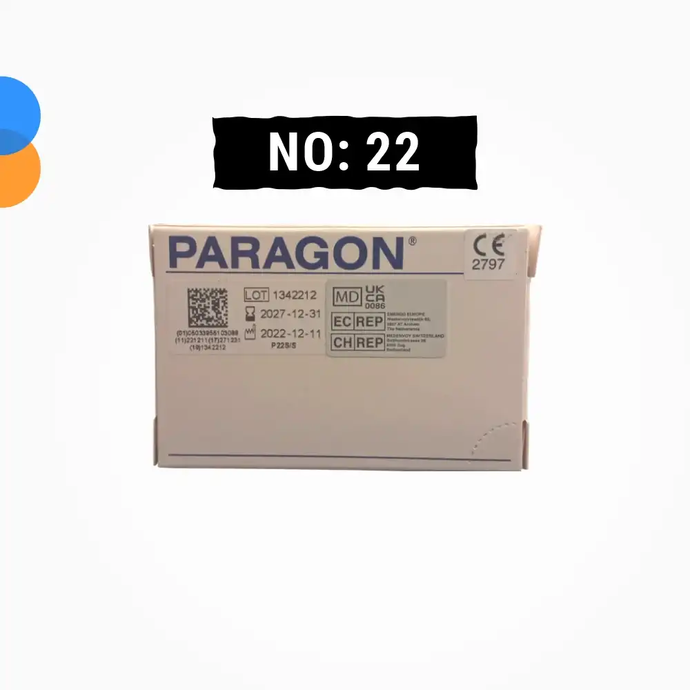 Paragon Bistüri Ucu 22 - 100lü Kutu