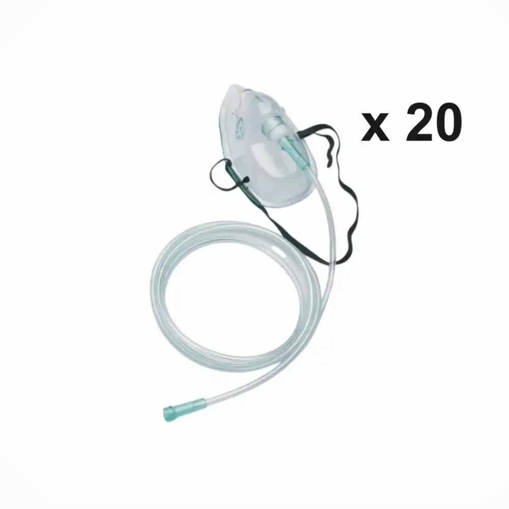 Plastimed Oksijen Maskesi - Yetişkin - 20 Adet