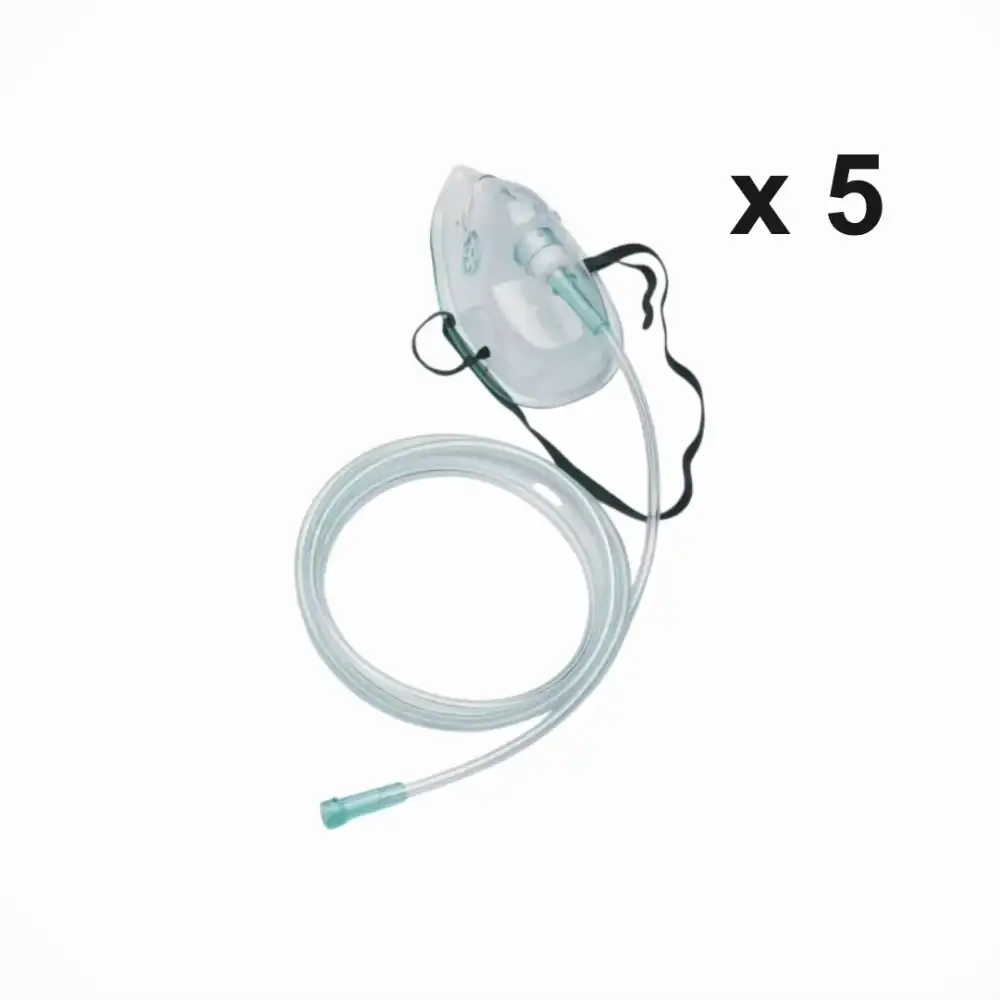 Plastimed Oksijen Maskesi - Yetişkin - 5 Adet