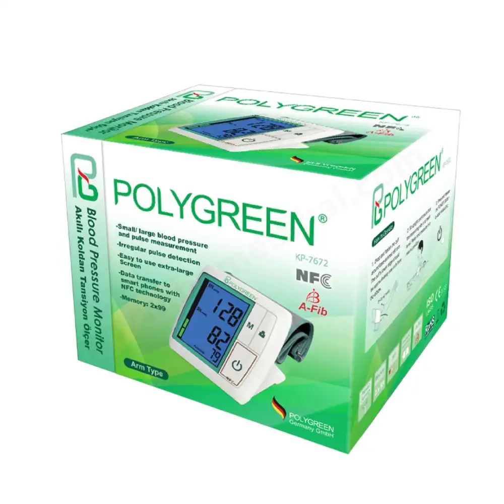 Polygreen Akıllı Koldan Tansiyon Ölçer KP 7672