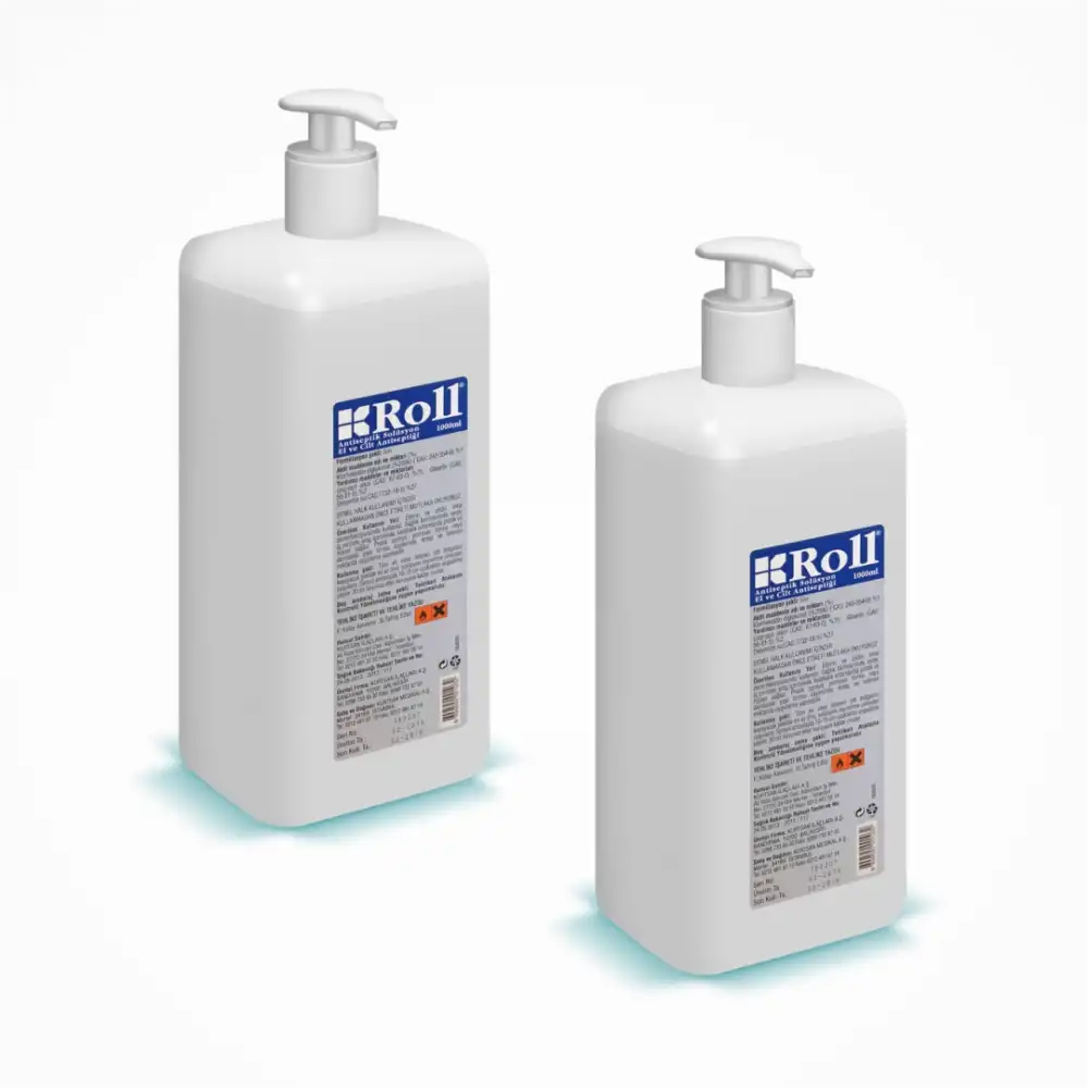 Roll Antiseptik El Cilt Dezenfektanı (Antiseptiği) 1 LT - 2 Adet