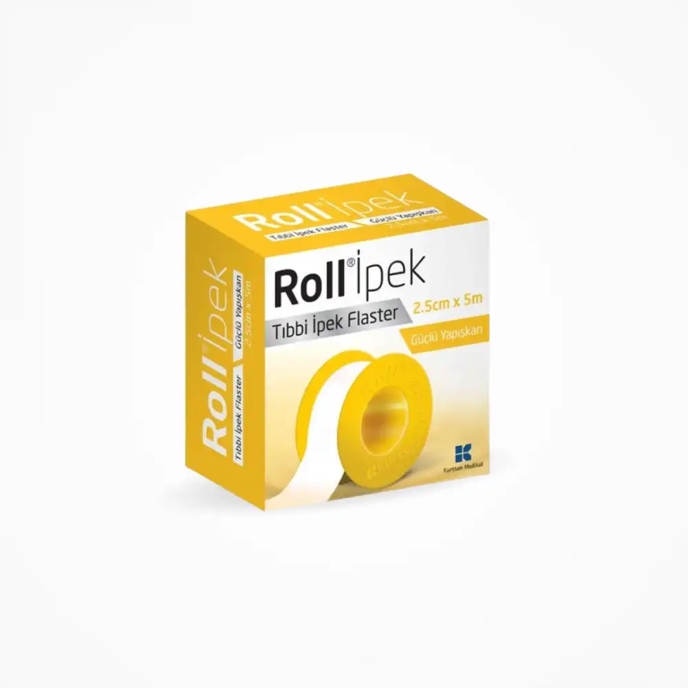 Roll İpek Flaster 2,5cm x 5m