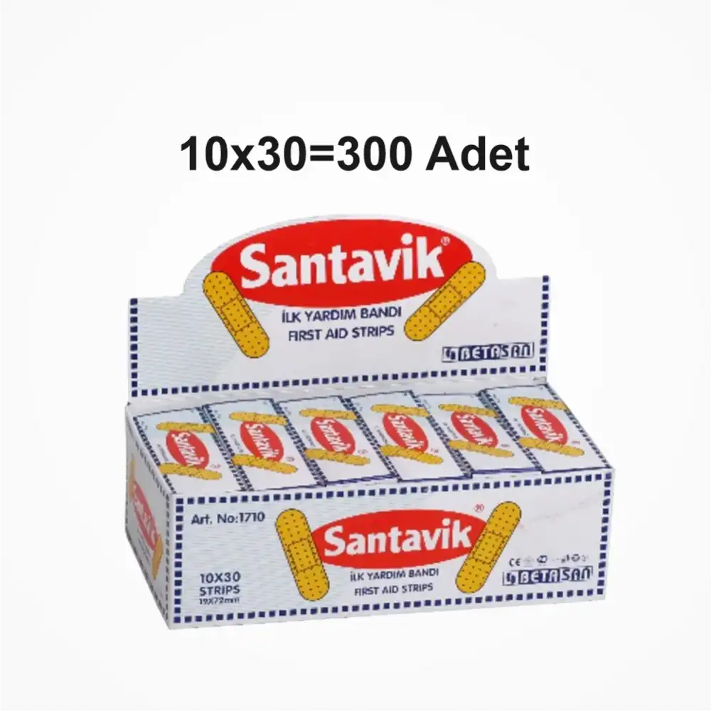Santavik Yarabandı 10 Adet x 30 Paket - (300 Adet)