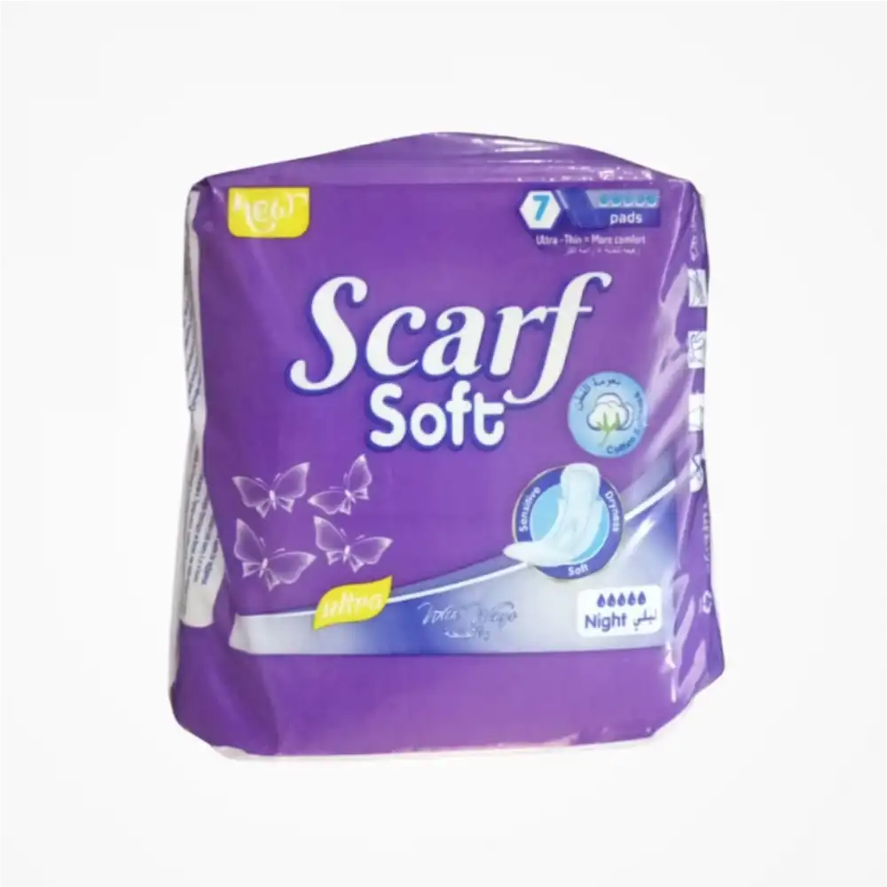 Scarf Soft Gece Pedi Ultra İnce 7li Paket x 12 Paket (84 Adet)