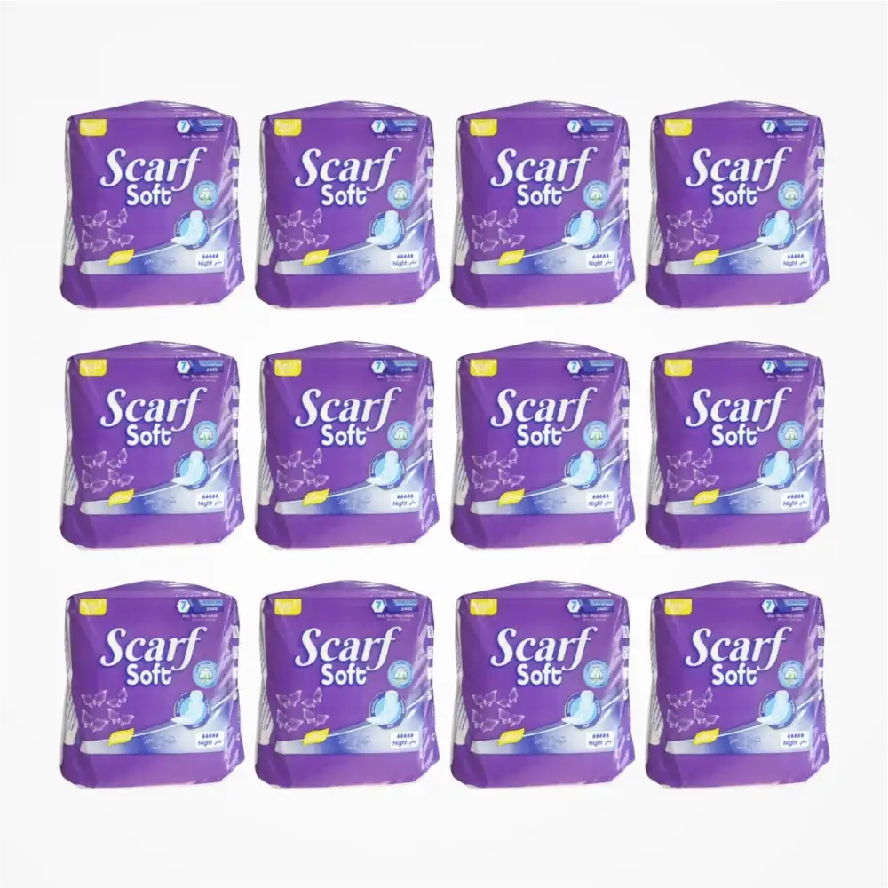 Scarf Soft Gece Pedi Ultra İnce 7li Paket x 12 Paket (84 Adet)