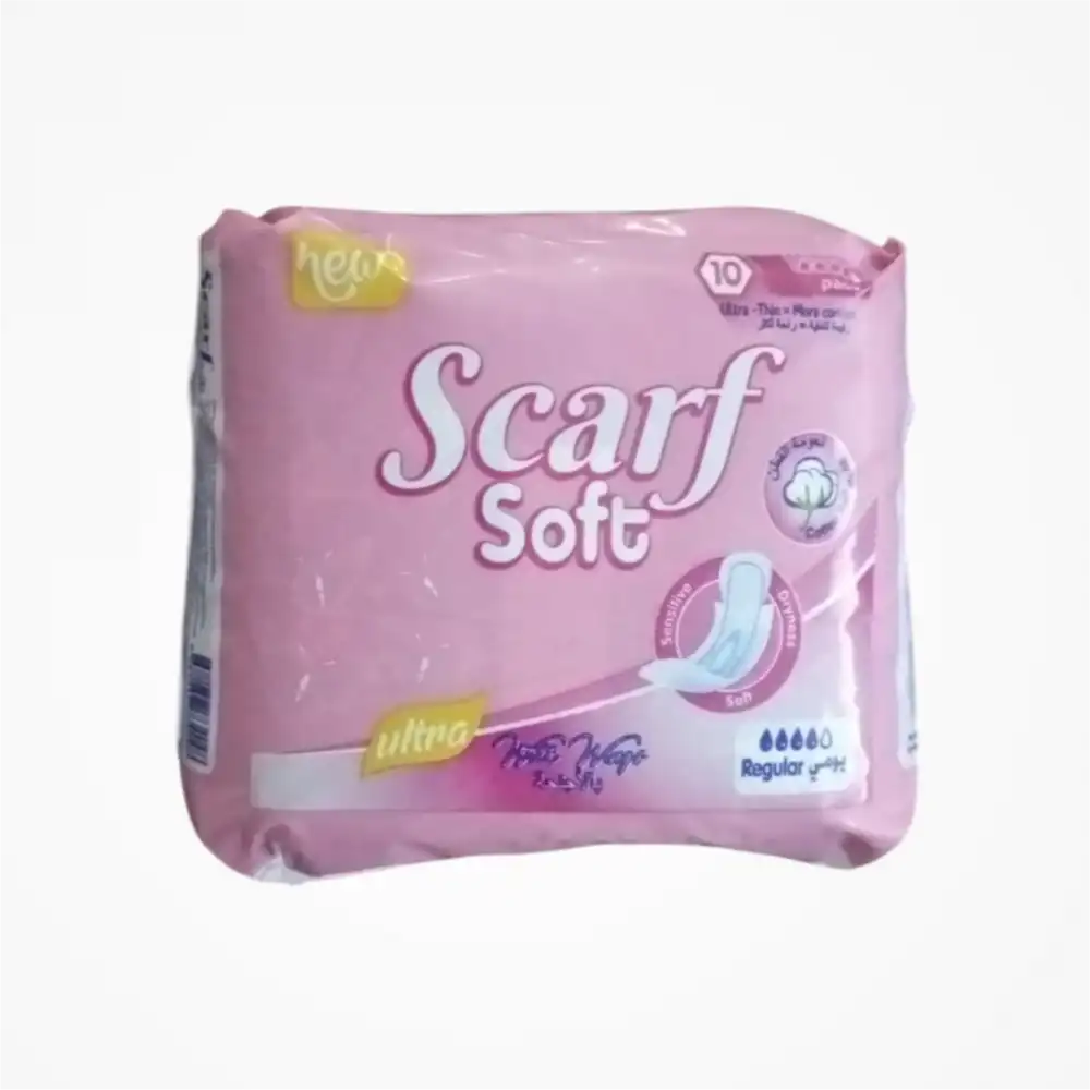 Scarf Soft Hijyen Günlük Pedi Ultra İnce 10lu Paket x 6 Paket (60 Adet)