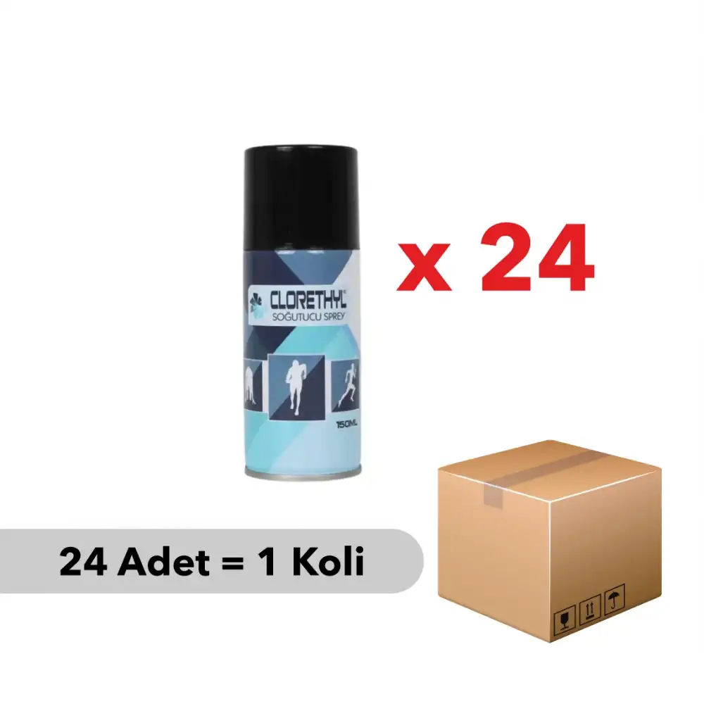 Schutz CLORETHYL Soğutucu Sprey 24li