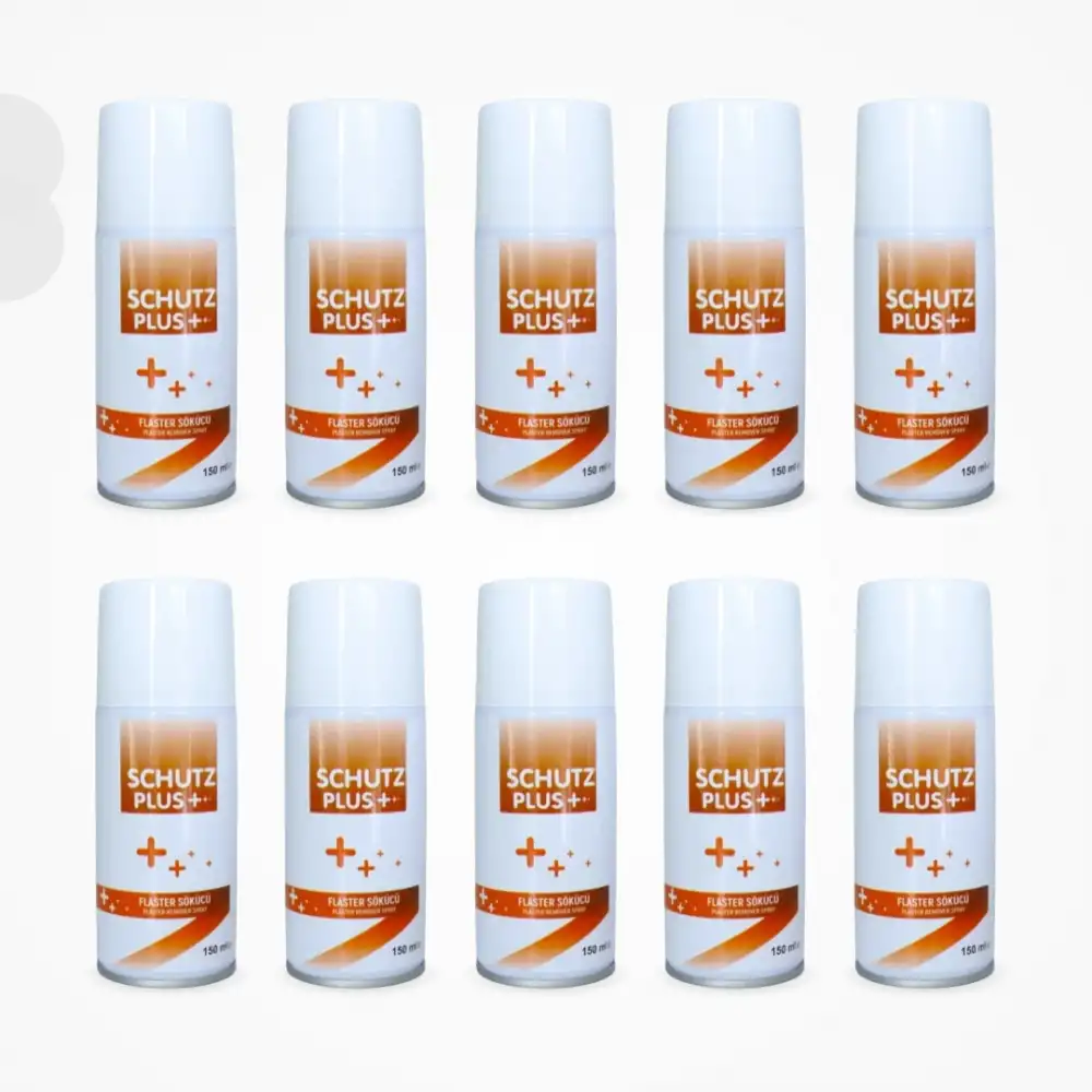 Schutz Plus Flaster Sökücü Sprey 150 ml - 10 Adet