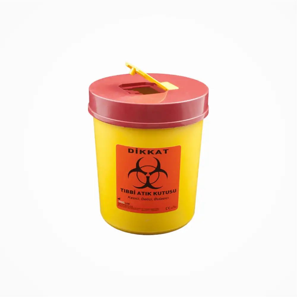 Tıbbi Atık Kovası 1,3 Lt | 10 Adet