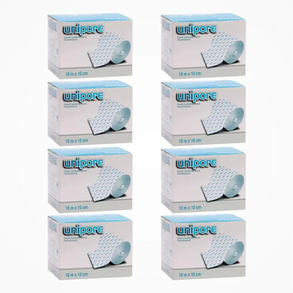 Unipore Fix Esnek Flaster 10cm x 10m - 8 Adet