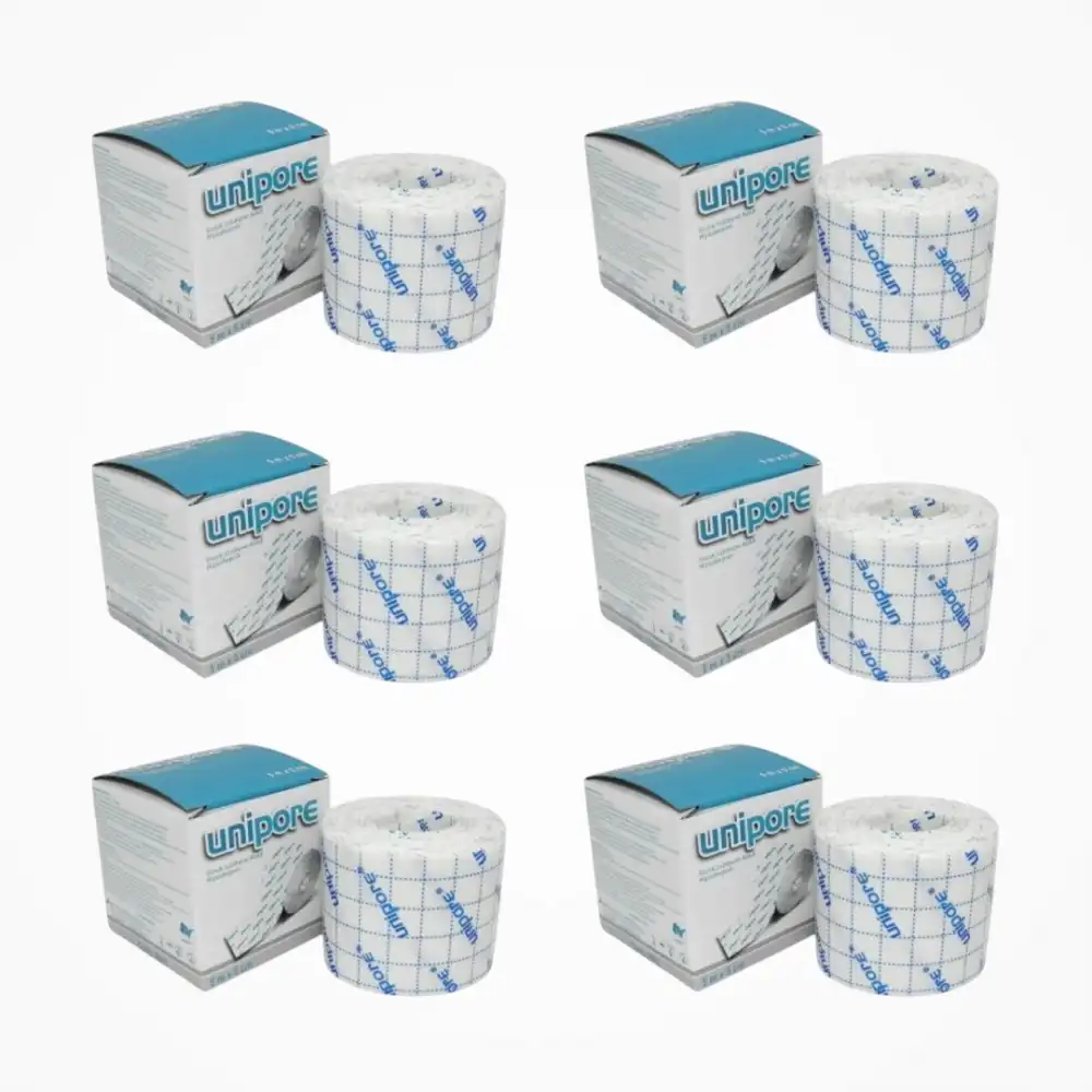 Unipore Fix Esnek Flaster 5cm x 5m - 6 Adet