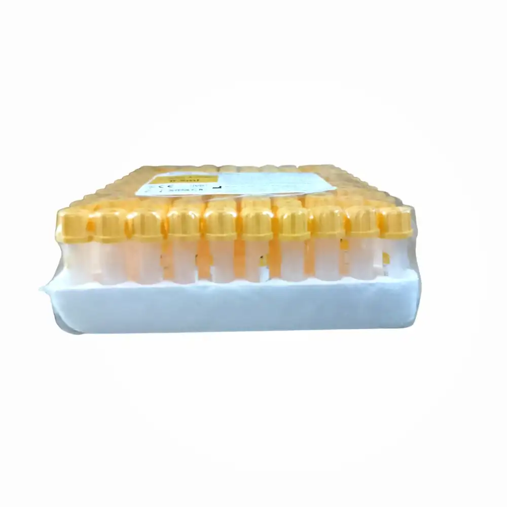 Vakumlu Jelli Tüp 0,5ml (Pediatrik) (Sarı Kapak) 100lü Paket