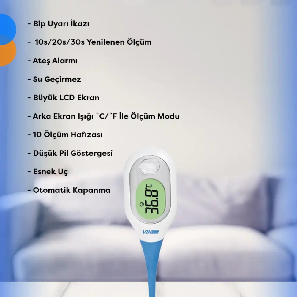 VZN Dijital Koltuk Altı Ateş Ölçer - DMT-4760