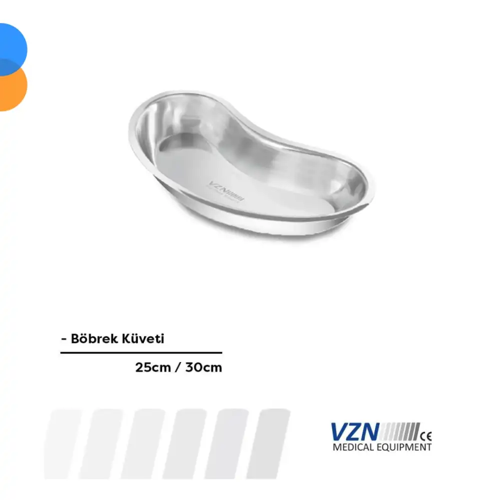 Vzn Metal Böbrek Küveti 25cm