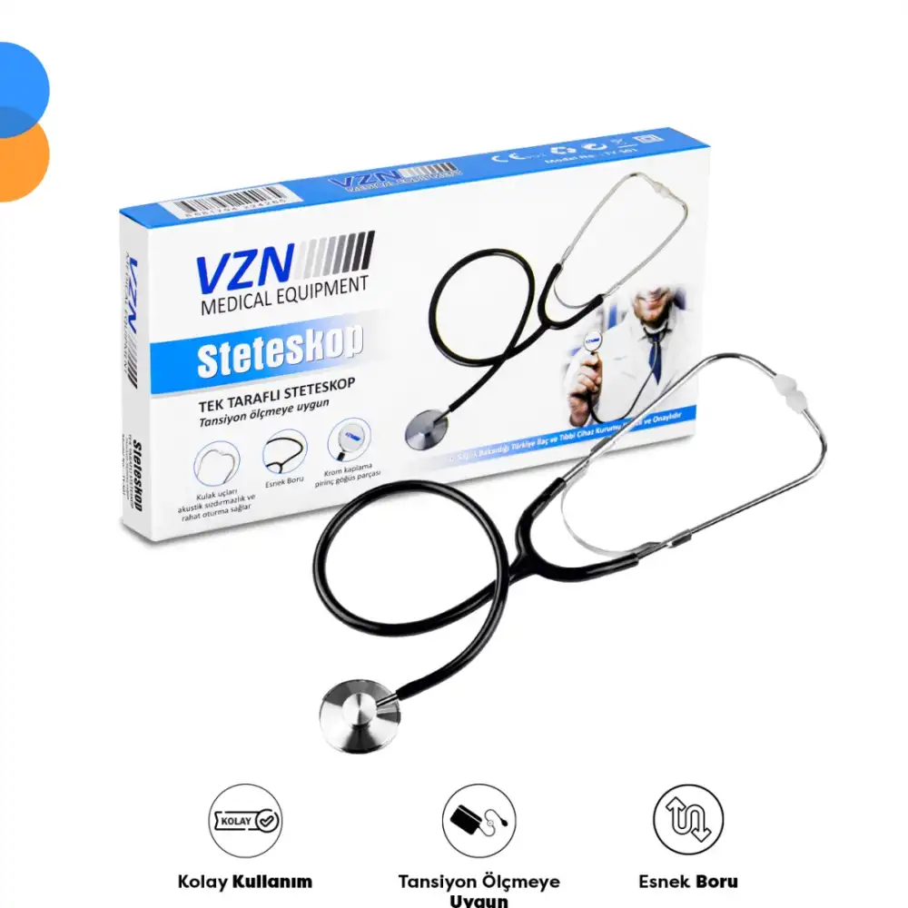Vzn Tek Taraflı Basit Tip Steteskop Ty-S01