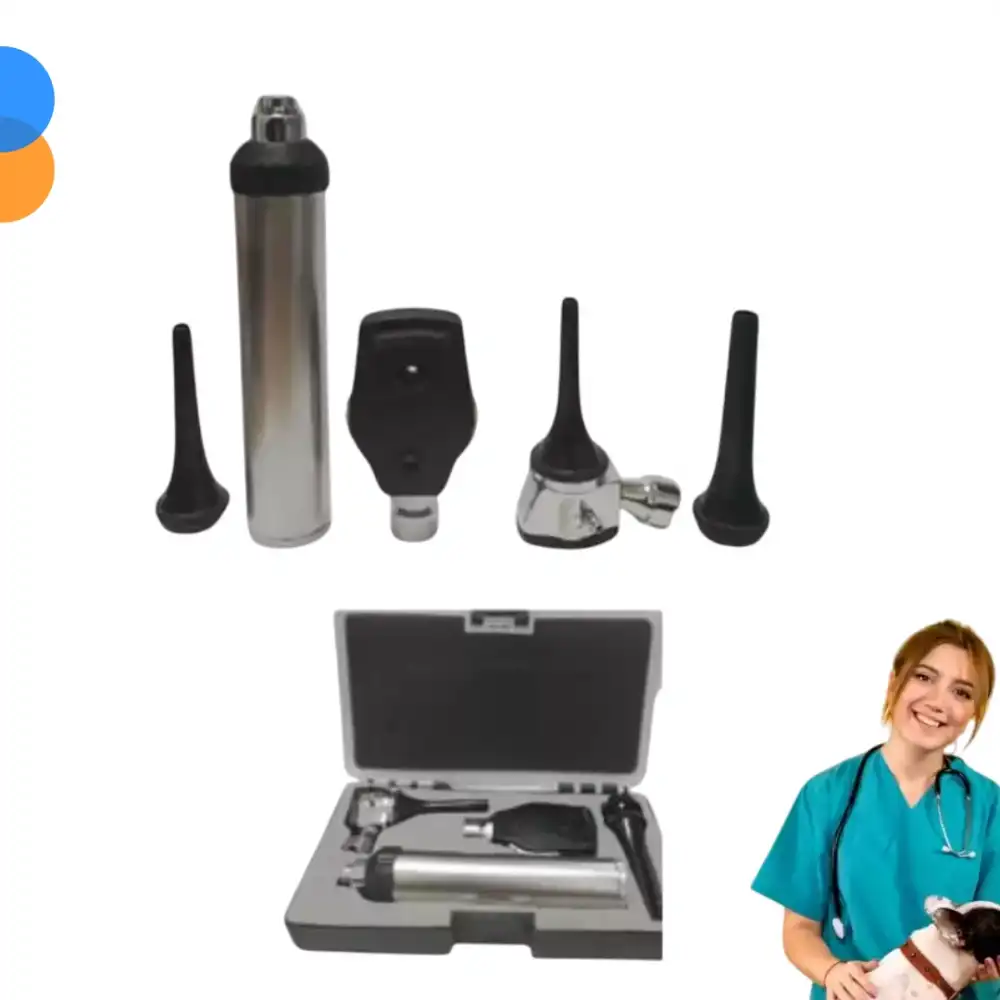 Vzn Veteriner Hekimlere Özel Otoskop - Optahlmaskop Set