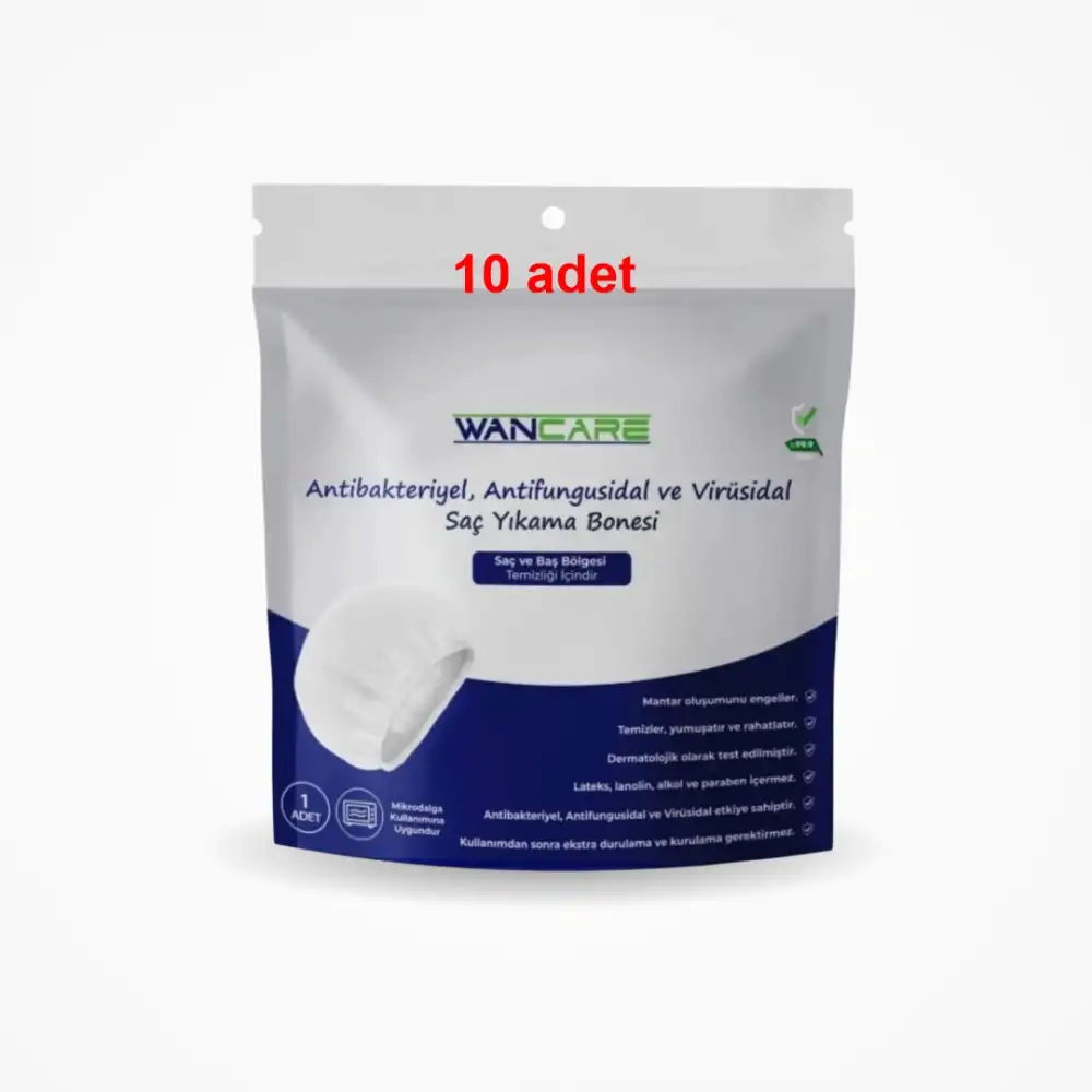 Wancare Saç Yıkama Bonesi - 10 Adet