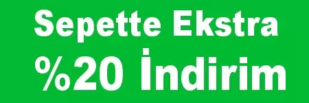 Sepette Ekstra %20 İndirim