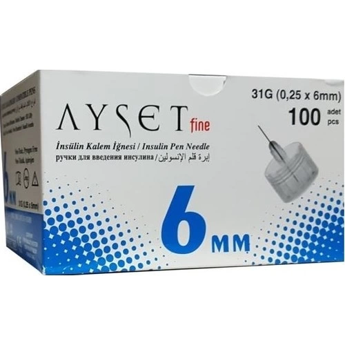 Aghi Per Penna 31G - 0.25x5mm, Sottili E Precisi Per Terapie E Utilizzi Medici