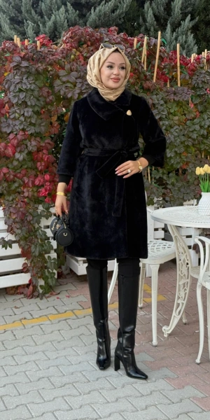 ANGORA KABAN - Siyah