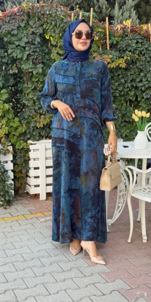 JAKAR CUPRA ELBİSE - Laci - CUPRA DİJİTAL BASKI