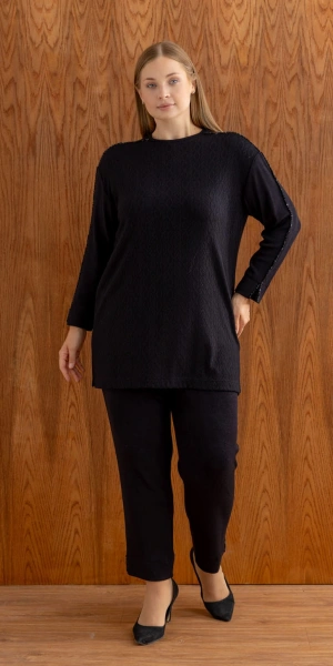 TRİKO TAKIM - Siyah