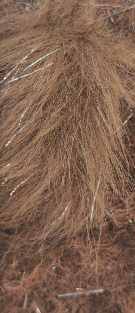 PELUŞ DERİ KÜRK KONBİNLİ YELEK & DERİ ETEK MODAL TUNİK - Taba